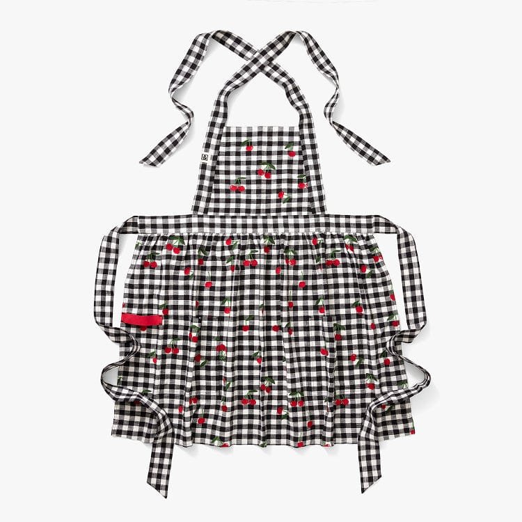 Pinafore Apron Cherries