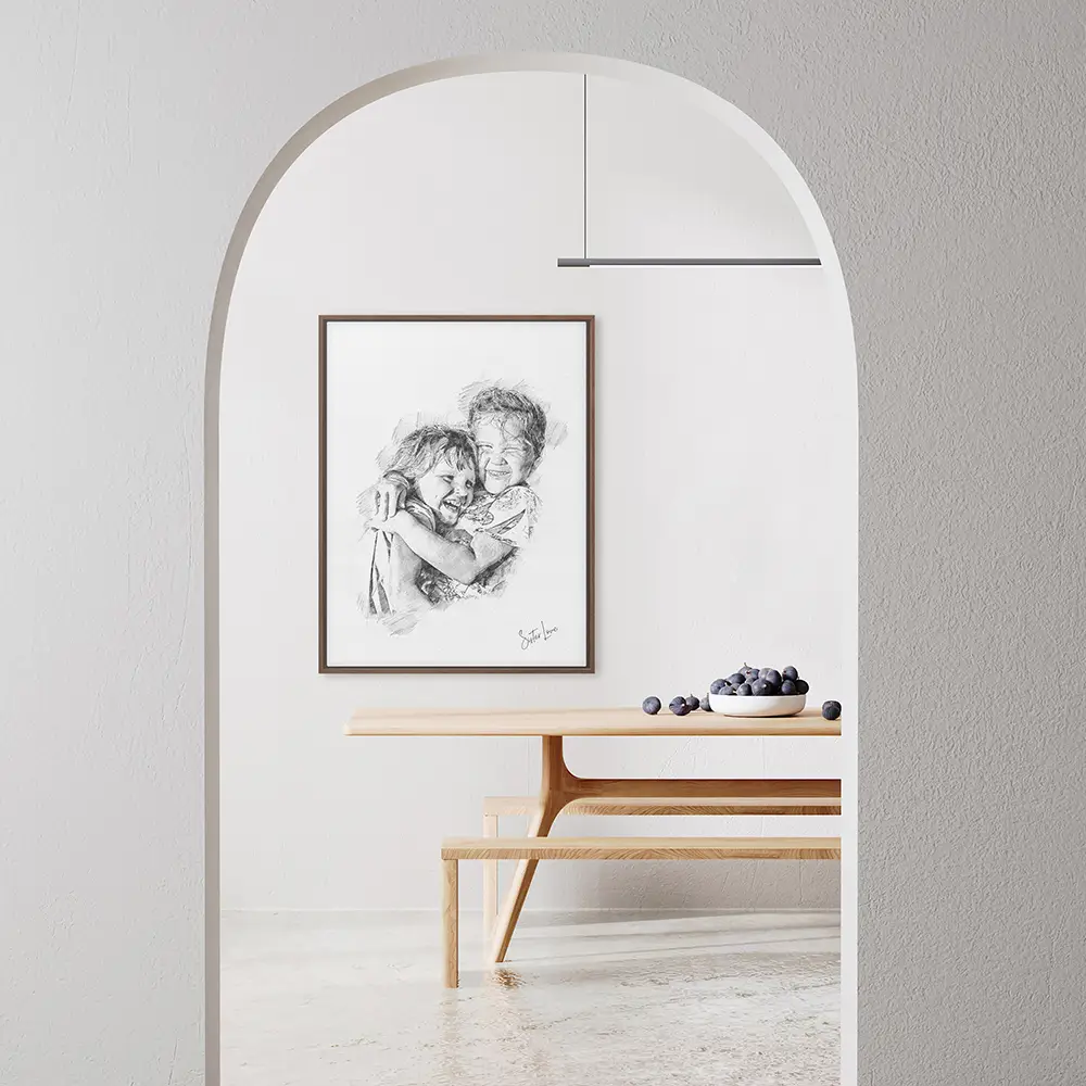 Sketching Memories - Vertical Canvas